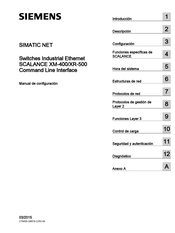 Siemens SIMATIC NET SCALANCE XM-400 Manual De Configuración