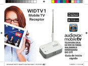 Audiovox WIDTV1 Guia De Inicio Rapido