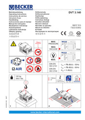 Becker DVT 3.140 Instrucciones Para El Montaje