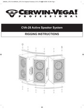 Cerwin-Vega CVA-28 Manual Del Usuario