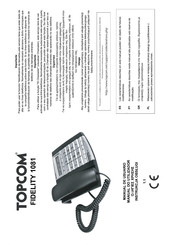 Topcom FIDELITY 1081 Manual Del Usuario