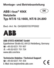 ABB GHQ6007057P0002 Manual Del Usuario