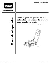 Toro 22168 Manual Del Operador