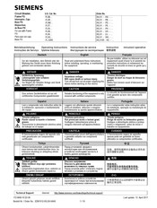 Siemens FL3A Serie Manual De Instrucciones