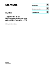 Siemens SIMATIC AFD4 Manual De Producto