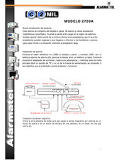 c2mil 2700A Manual Del Usuario