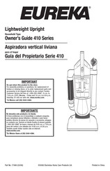 Eureka 410 Serie Guia Del Propietario