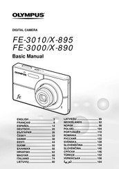 Olympus FE-3000 Manual Básico