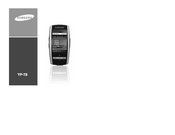 Samsung YP-T8Q/ELS Manual De Instrucciones