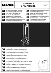 Delabie TEMPOFIX 3 Manual De Instrucciones