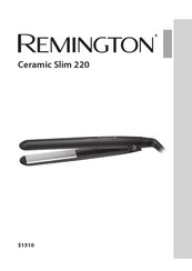 Remington Ceramic Slim 220 Manual Del Usuario