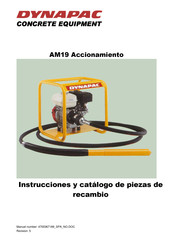 Dynapac AM19 Instrucciones Y Catálogo De Piezas De Recambio