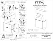 RTA AWB 4285 Instrucciones De Ensamble