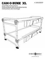 DiscoBed CAM-O-BUNK XL Instrucciones De Ensamblamiento