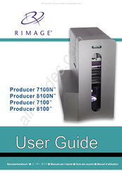 Rimage Producer 8100N Manual De Instrucciones