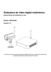 Smartwares WDVR740S Instrucciones De Instalacion Y Uso