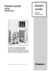 Munters Desert cooler DCP30 Manual De Empleo