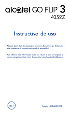 Alcatel GO FLIP V 4052Z Instructivo De Uso