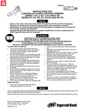 Ingersoll Rand W2A2-EU Instrucciones