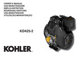 Kohler KD425-2 Uso-Manutencion