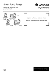 Xylem LOWARA LNEEE Manual De Instalación, Uso Y Mantenimiento