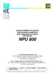 Ice NPU 800 Guia De Inicio Rapido