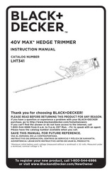 Black+Decker LHT341 Manual De Instrucciones