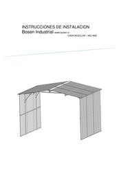 Bosen Industrial MG14M3 Instrucciones De Instalación