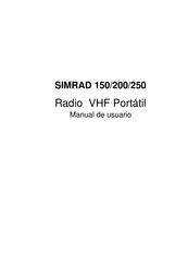 Kongsberg SIMRAD 250 Manual De Usuario