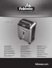 Fellowes PS79Ci Manual De Usuario