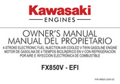 Kawasaki Engines FX850V - EFI Manual Del Propietário