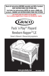 Graco Pack n Play Newborn Napper Manual Del Propietário