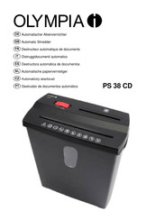 Olympia PS 38 CD Manual Del Usuario