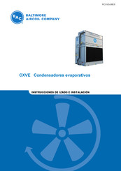 Baltimore Aircoil Company CXVE-1212 Serie Instrucciones De Izado E Instalación