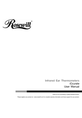 Rosewill iCcurate Manual De Usuario