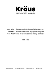 Kraus Geo Axis KPF-1750 Manual De Instalación