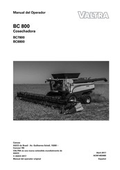 Valtra BC8800 Manual Del Operador