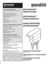 Moen Motionsense 177569 Guía De Servicio