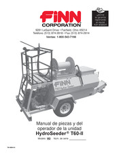 Finn HydroSeeder T60-II Manual De Piezas Y Del Operador De La Unidad