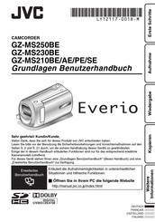 JVC GZ-MS210 PE Manual Del Usuario