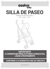 asalvo baby 17475 Manual De Instrucciones