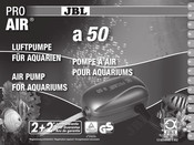 JBL PRO AIR a50 Manual De Instrucciones