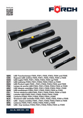 Forch F300 Manual De Instrucciones