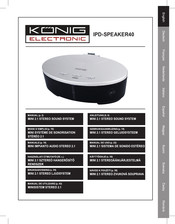 König Electronic IPD-SPEAKER40 Manual De Uso