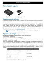 Ubiquiti EdgeRouter ER-X Guia De Inicio Rapido