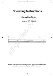 CONTINENTAL EDISON CEHCBR511 Manual De Instrucciones