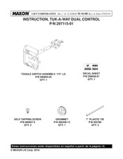 Maxon 297115-01 Instrucciones