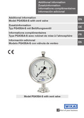 WIKA PG43SA-S Manual Del Usuario