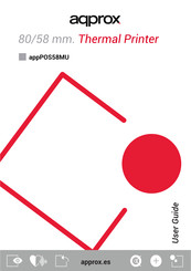 aqprox appPOS58MU Guia Del Usuario