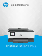 HP OfficeJet 9010e Serie Guia Del Usuario